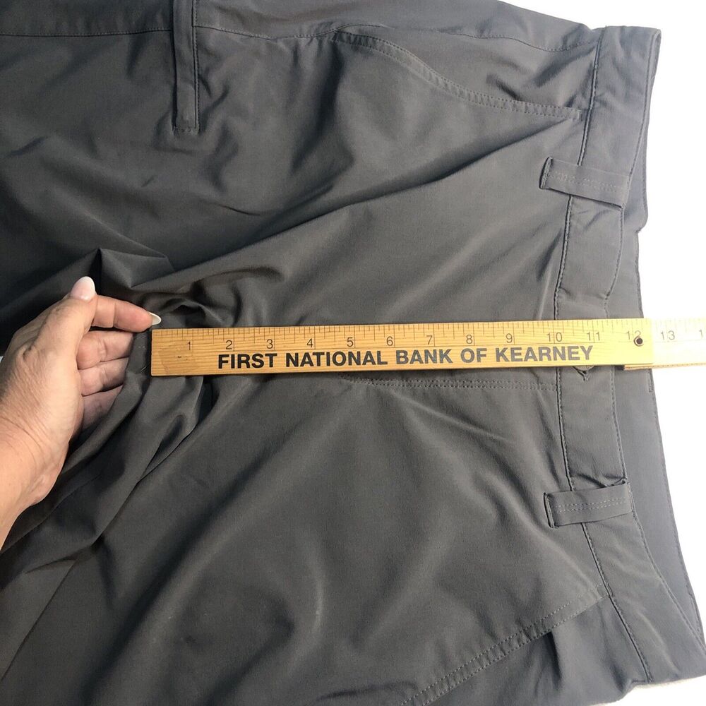 Columbia PFG Omni-shield Long Shorts 34x10 Gray Nylon - Picture 4 of 9